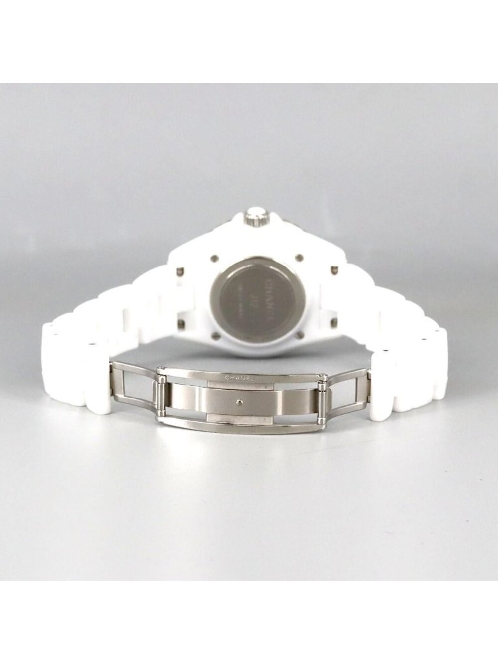 Chanel Phantom 33 mm Ceramic Quartz Watch - Picture 6 of 8